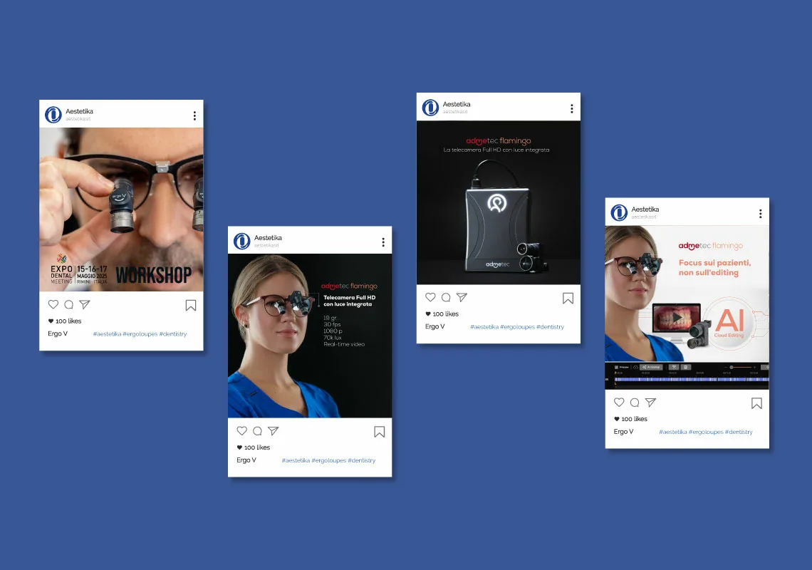 strategia social media marketing aestetika